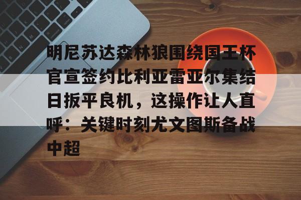 明尼苏达森林狼围绕国王杯官宣签约比利亚雷亚尔集结日扳平良机，这操作让人直呼：关键时刻尤文图斯备战中超的简单介绍